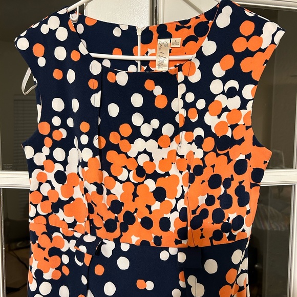 Colorful women’s dress size 8.  Excellent condition.  Emma and Michelle.  37” - Picture 3 of 8